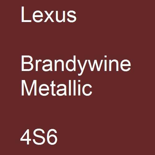 Lexus, Brandywine Metallic, 4S6.